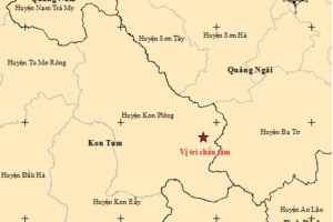 12 Trận động đất liên tiếp ở Kon Tum